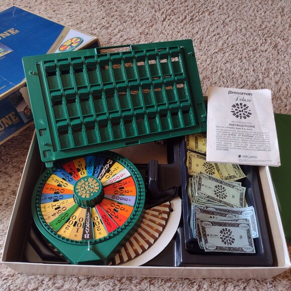 Vintage Wheel of Fortune board game from 1986 - Picture 2 of 4